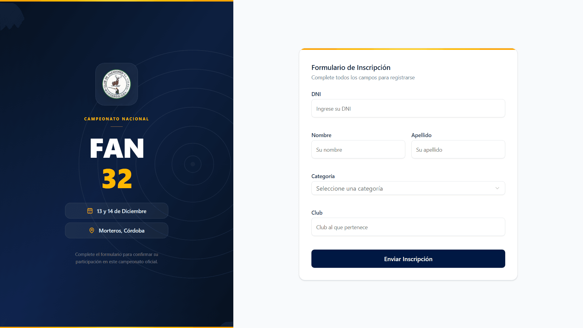 Registration System project screenshot